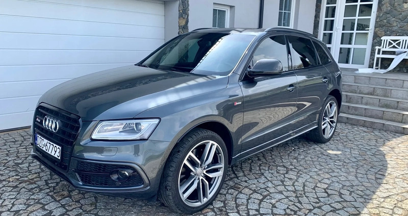 Audi SQ5 cena 115000 przebieg: 117500, rok produkcji 2015 z Góra małe 92